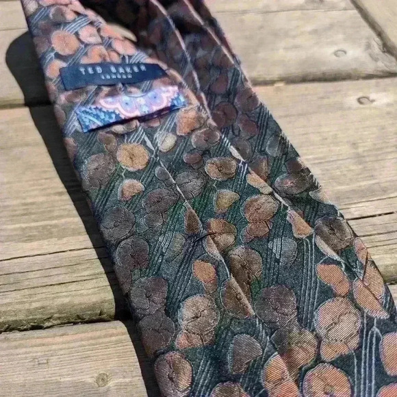Ted baker floral silk tie - Picture 7 of 8